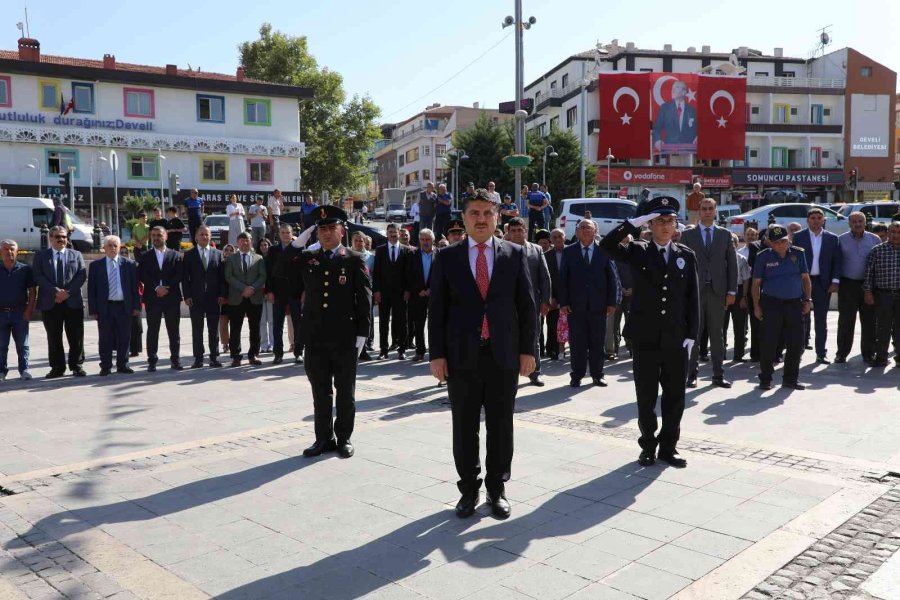 Develi’de Gaziler Günü Etkinliği