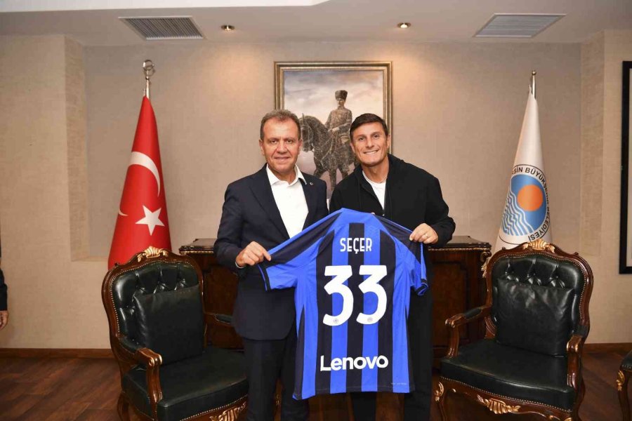 Inter Kulübü Başkan Yardımcısı Zanetti Mersin’de