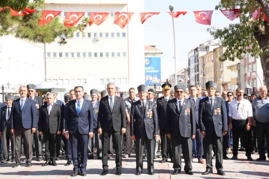 Karaman’da 19 Eylül Gaziler Günü Kutlandı