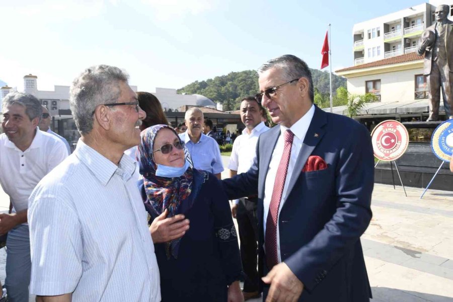 Kemer’de 19 Eylül Gaziler Günü Törenle Kutlandı