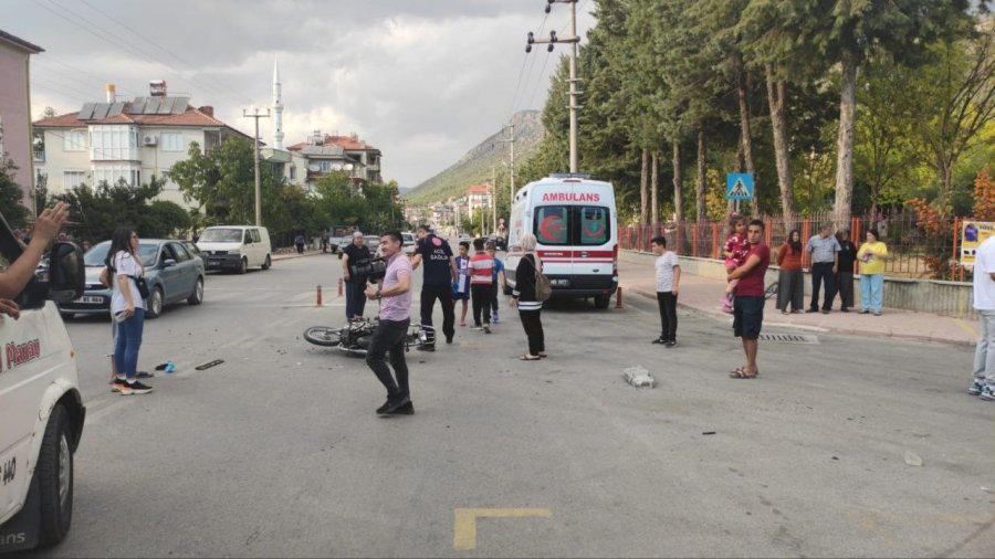 Burdur’da Trafik Kazası: 1 Yaralı