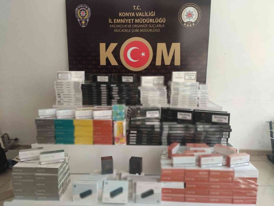 Konya’da Kaçak Sigara Operasyonu