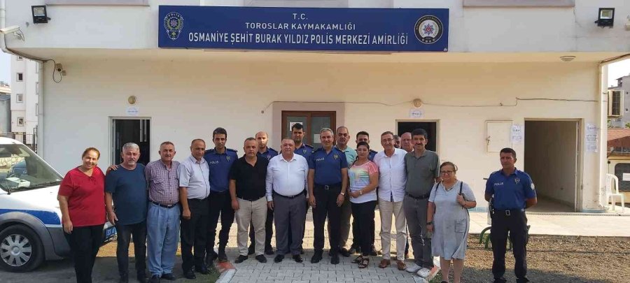 Mersin Polisi Muhtarlarla Buluşuyor