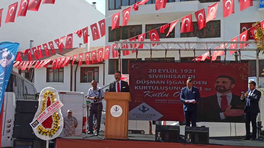 Sivrihisar’ın Kurtuluşunun 101’inci Yıl Dönümü Coşkuyla Kutlanıyor