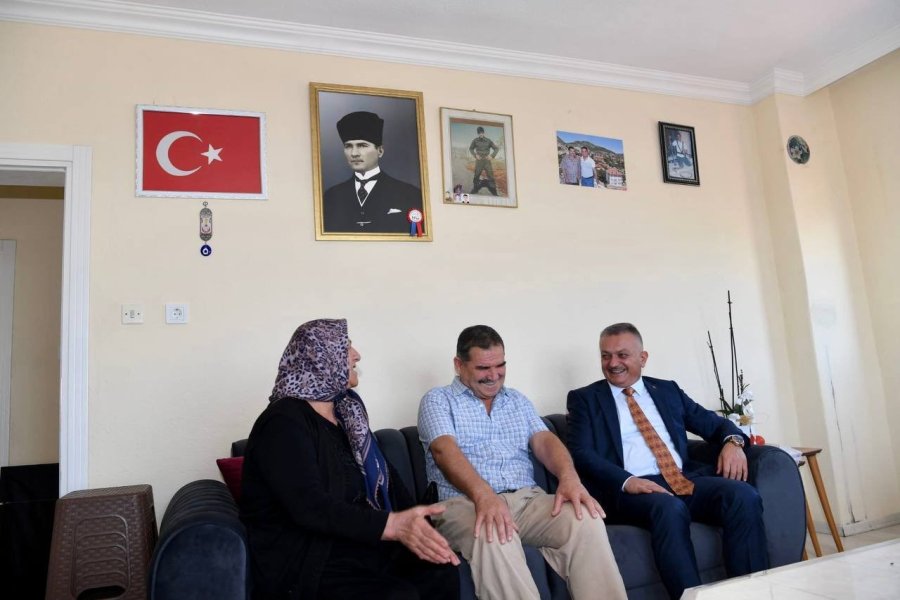 Vali Yazıcı: “şehit Ailelerimizin Her Zaman Yanındayız”