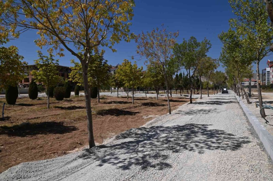 Selçuklu Belediyesinden 200 Bin Metrekare Alanda Yeni Park Çalışması