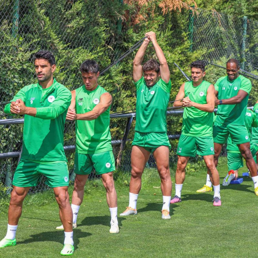 Konyaspor, Ümraniyespor Maçı Hazırlıklarına Başladı