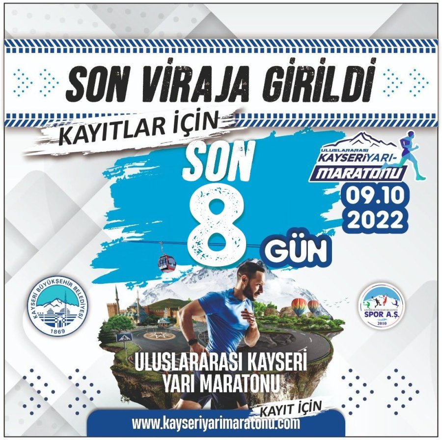 Büyükşehir’in Yarı Maraton’unda Kayıtlar İçin Son Günler