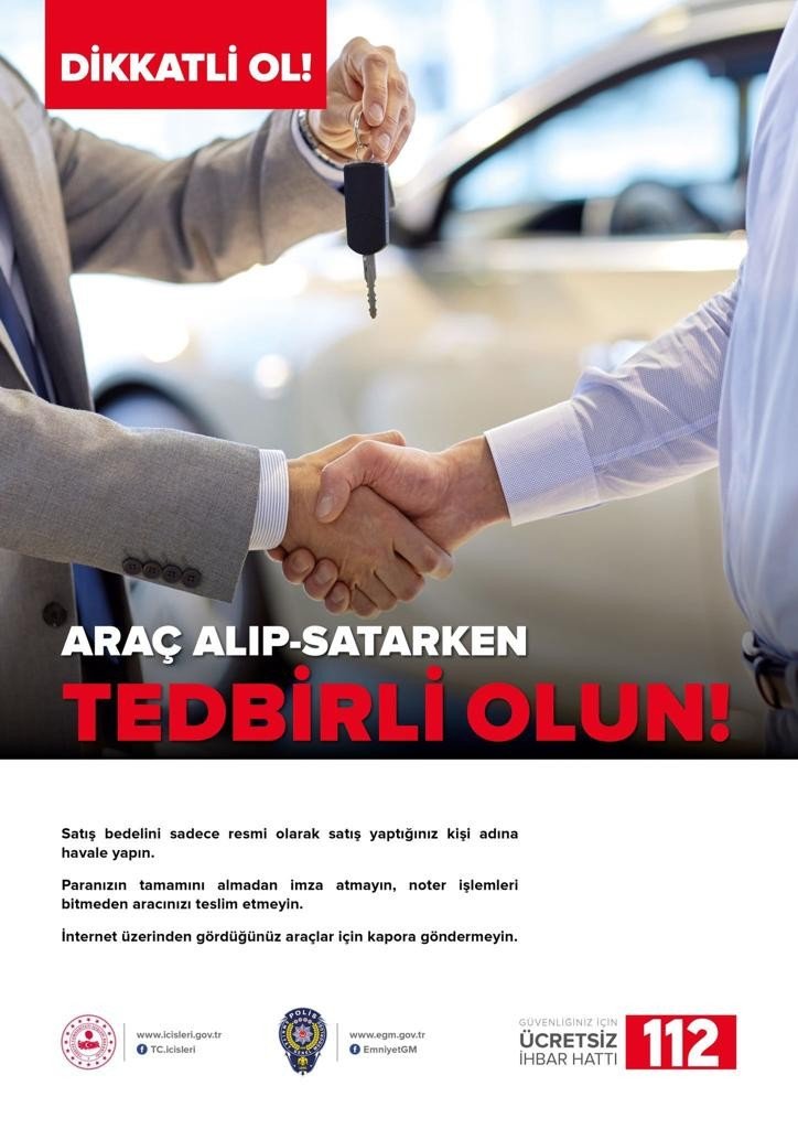 Polis Vatandaşları Dolandırıcılık Konusunda Uyardı