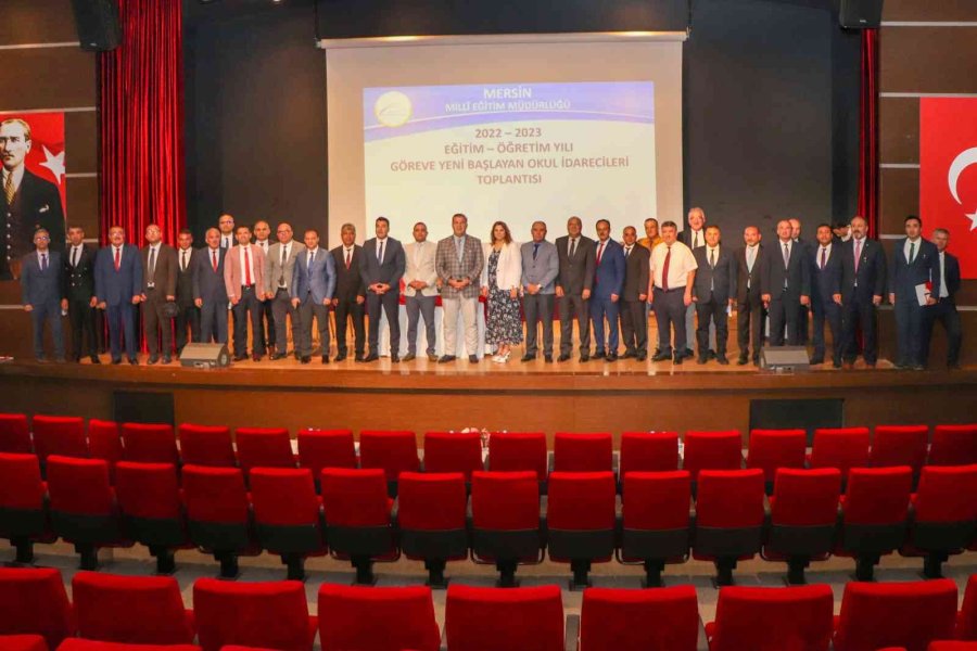 Koca, Mersin’deki Okul İdarecileriyle Bir Araya Geldi