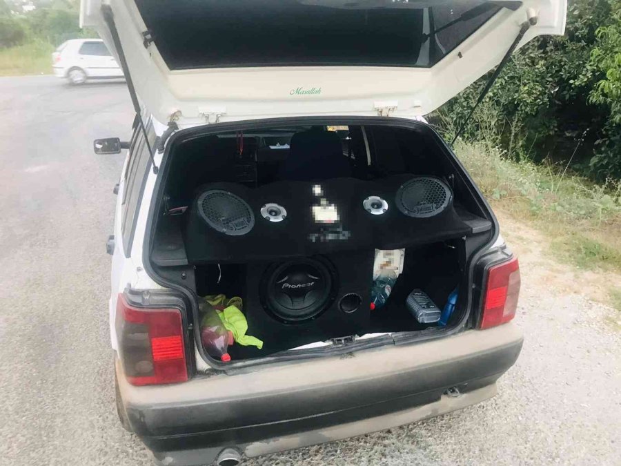 Alanya’da 442 Sürücüye 117 Bin 205 Tl Ceza Kesildi