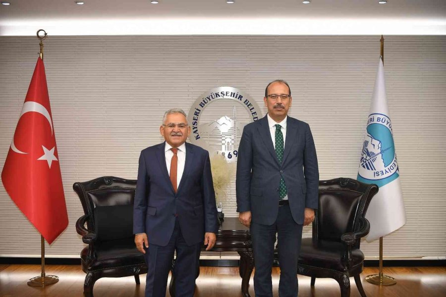 Başkan Büyükkılıç, Sayıştay Başkanı Yener’i Ağırladı