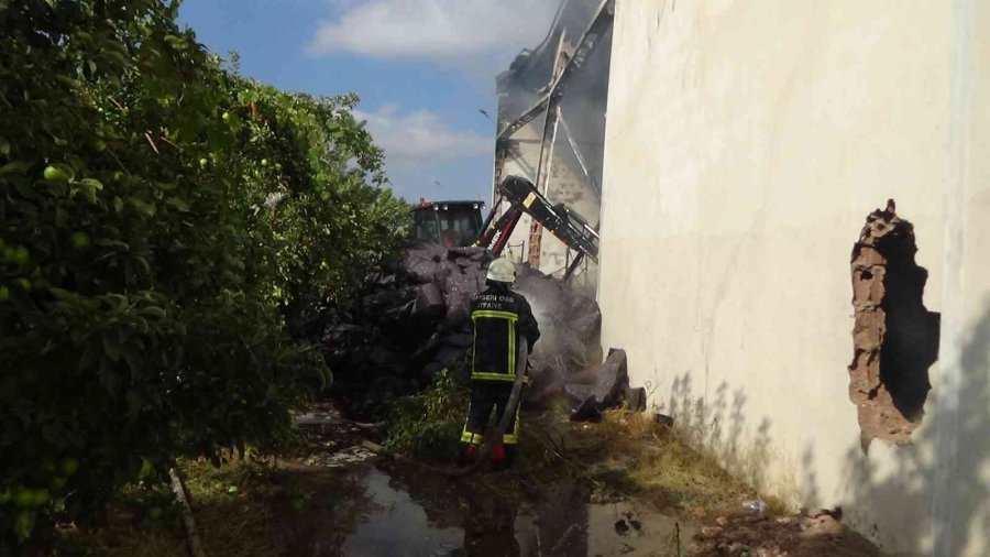 Kayseri’de Fabrika Yangını 2 Saatte Kontrol Altına Alındı