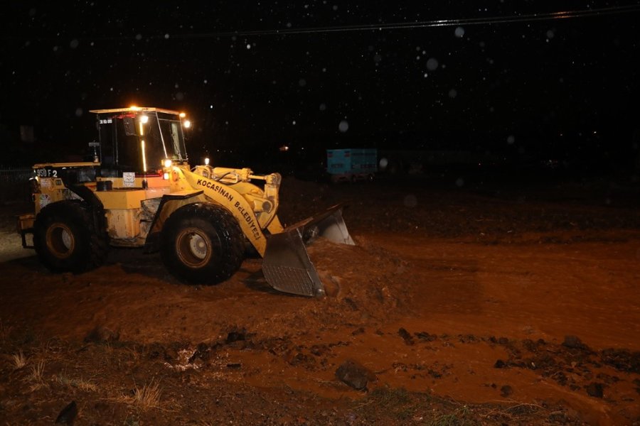 Kocasinan, Yaşanan Doğal Afetlere Anında Müdahale Etti