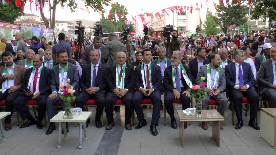 Yahyalı’da 1. Elma Ve Turizm Festivali Düzenlendi