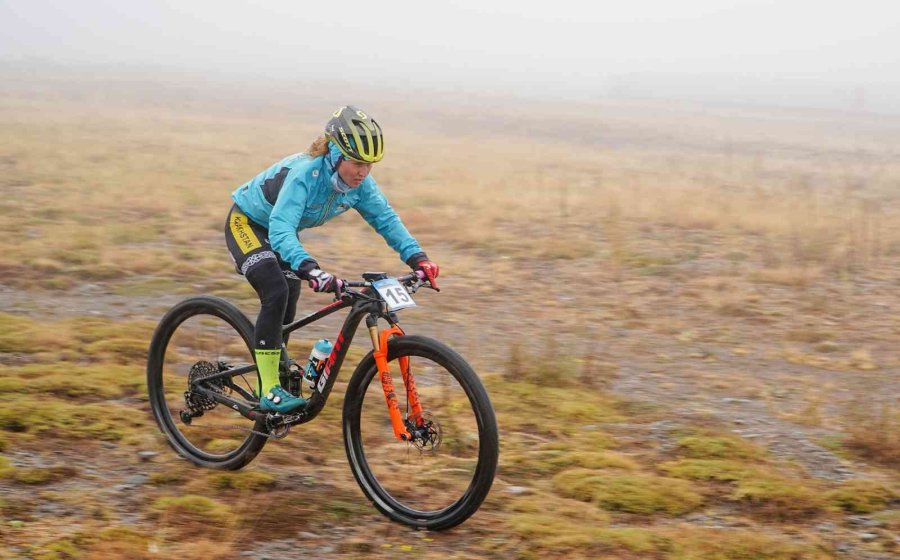 Uluslararası Dağ Bisikleti Yarışları Erciyes’te Devam Ediyor