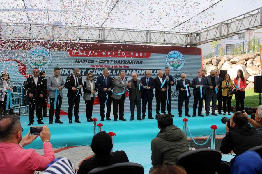 Talas’ta Hikmet Cıngıllı Anaokulu Açıldı