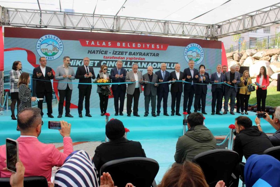 Talas’ta Hikmet Cıngıllı Anaokulu Açıldı