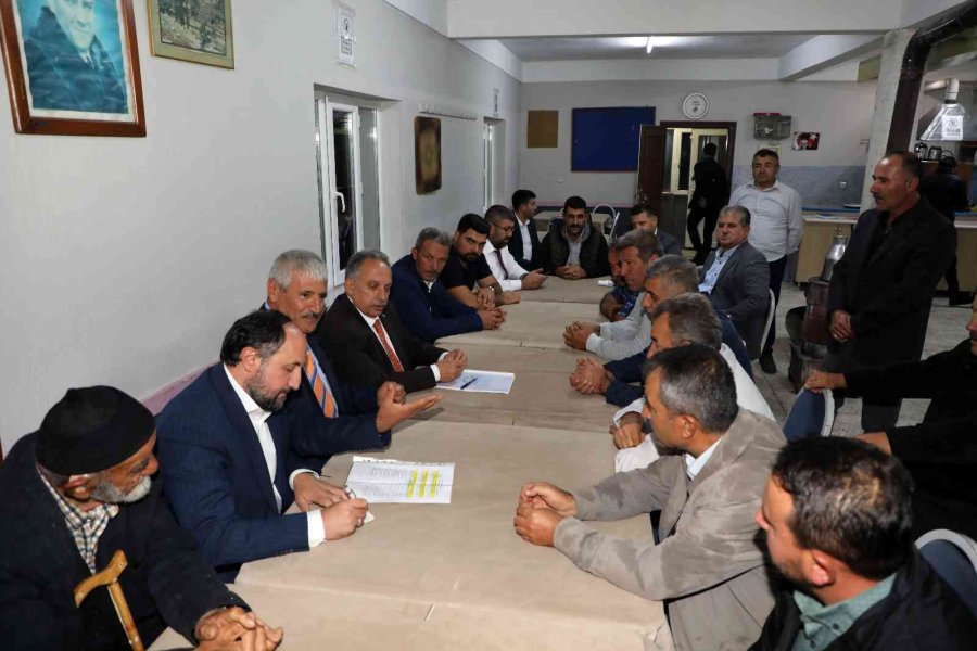 Başkan Yalçın Kırsalı Adım Adım Geziyor