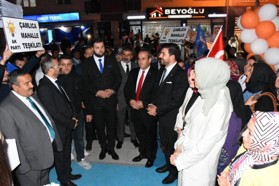 Ak Parti Tepebaşı İlçe Başkanlığı Çamlıca Mahalle Temsilciliği Açılışı