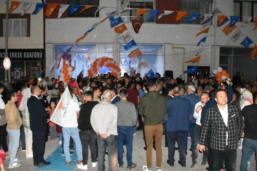 Ak Parti Tepebaşı İlçe Başkanlığı Çamlıca Mahalle Temsilciliği Açılışı