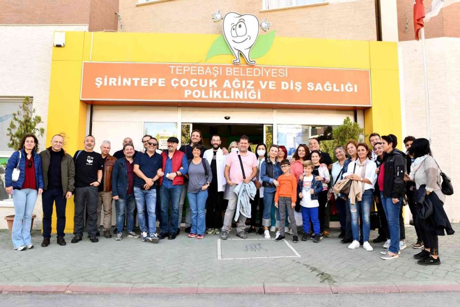 Diş Hekimleri Tepebaşı Merkezlerini Ziyaret Etti