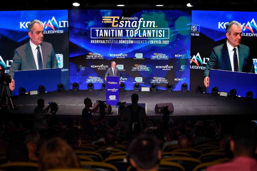 Esnaf Dostu, ’konyaaltı Esnafım’ Uygulaması Hizmete Girdi