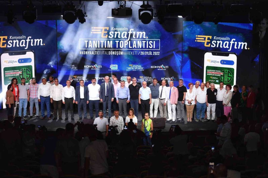 Esnaf Dostu, ’konyaaltı Esnafım’ Uygulaması Hizmete Girdi