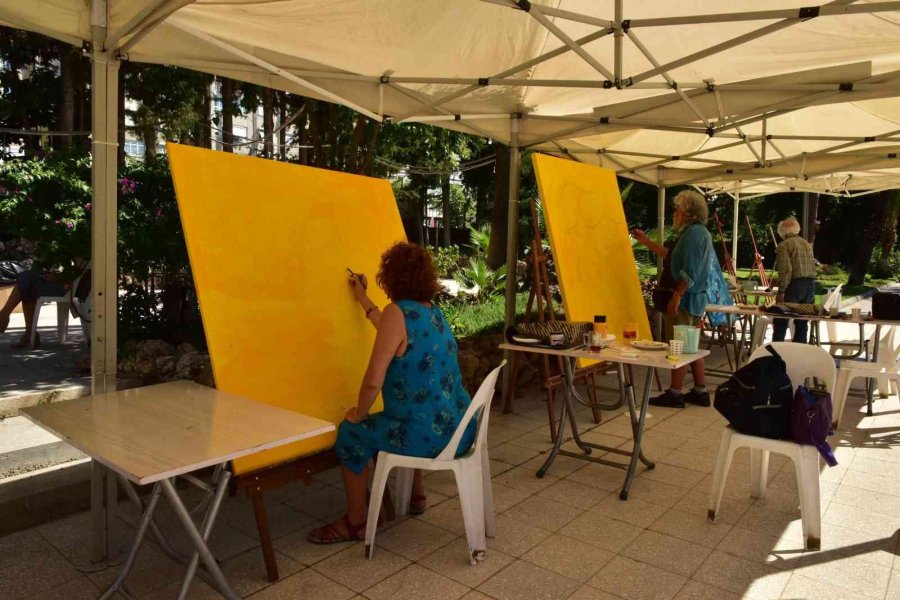 Sanatseverler, Uluslararası Resim Çalıştayı’nda Buluştu
