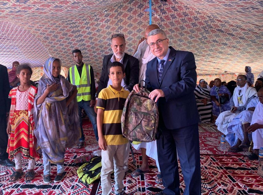 Selçuklu Belediyesinden Moritanya’ya Yardım Eli Uzandı