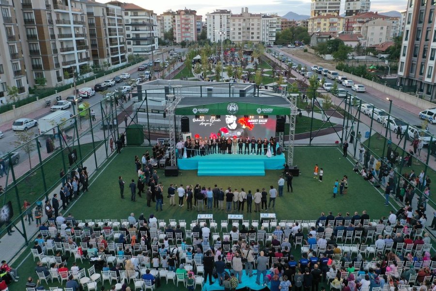 Konya’da Ahmet Çalık Parkı Açıldı