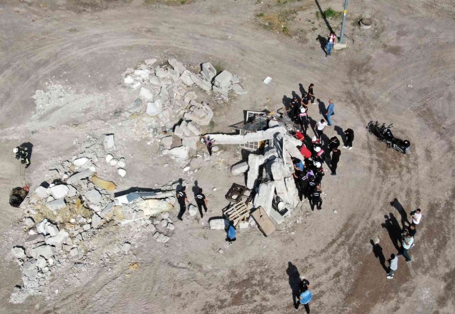 Kayseri’de Deprem Ve Yangın Tatbikatı Gerçeğini Aratmadı