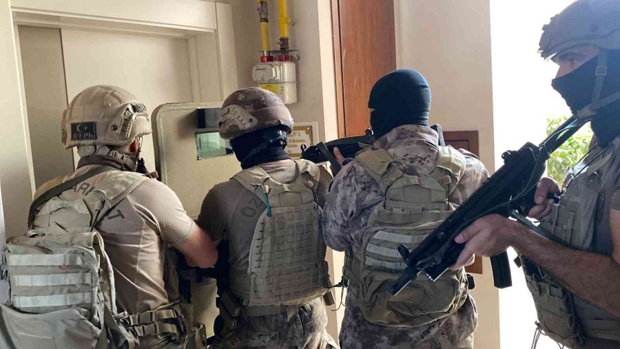 Mersin’de Terör Operasyonu