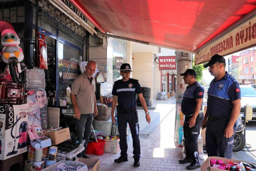 Toroslar Zabıtasından Çevre Kirliliği Denetimi