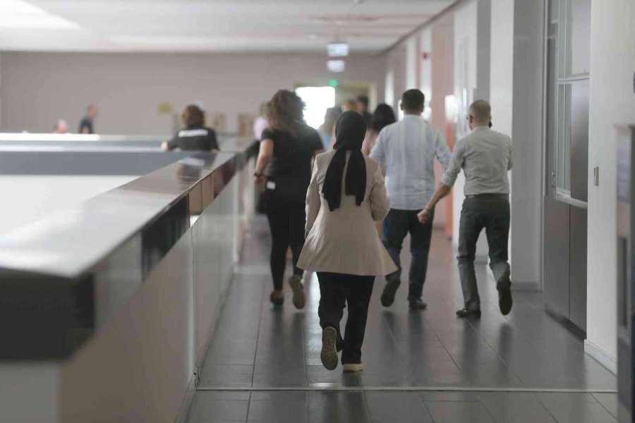 Büyükşehir Belediyesinde Acil Durum Tatbikatı