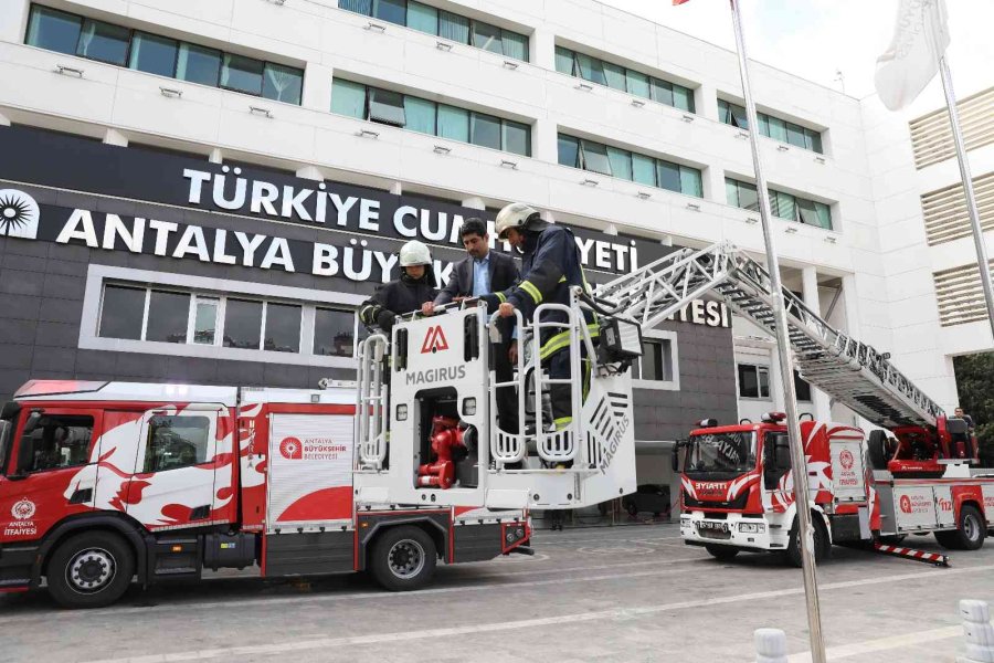 Büyükşehir Belediyesinde Acil Durum Tatbikatı