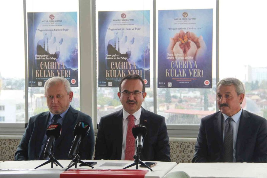 Mevlidi Nebi Haftası İle Camiler Ve Din Görevlileri Haftası 1 Ekim’de Başlıyor