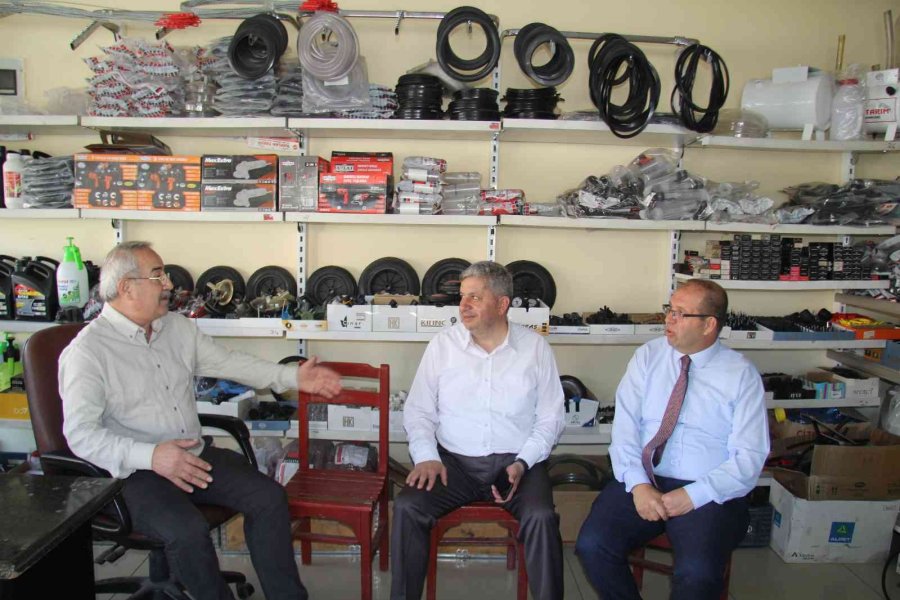 Başkan Altun’dan Esnaf Ziyaretleri