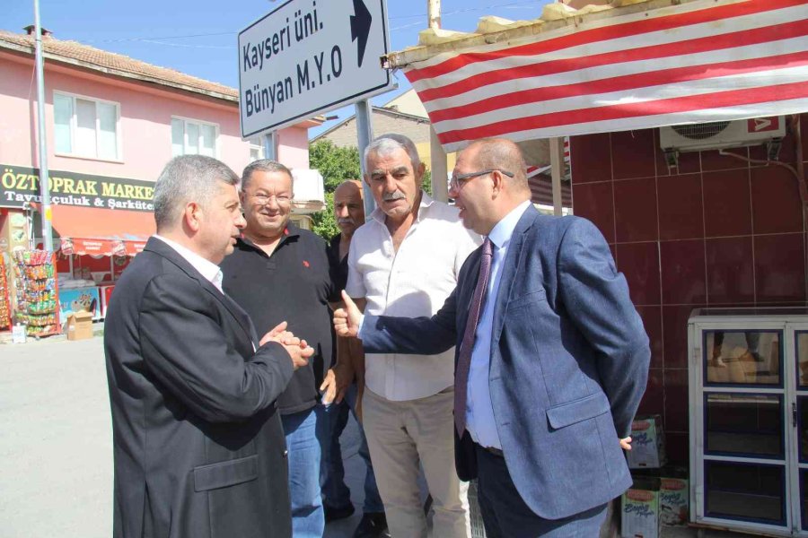 Başkan Altun’dan Esnaf Ziyaretleri