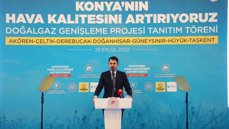 Konya’nın 7 İlçesi Daha 2023’te Doğal Gazla Buluşacak
