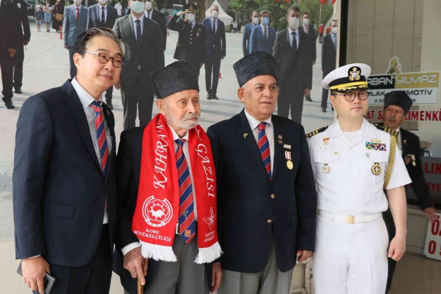 Güney Kore Büyükelçisinden Kore Gazisine Ziyaret