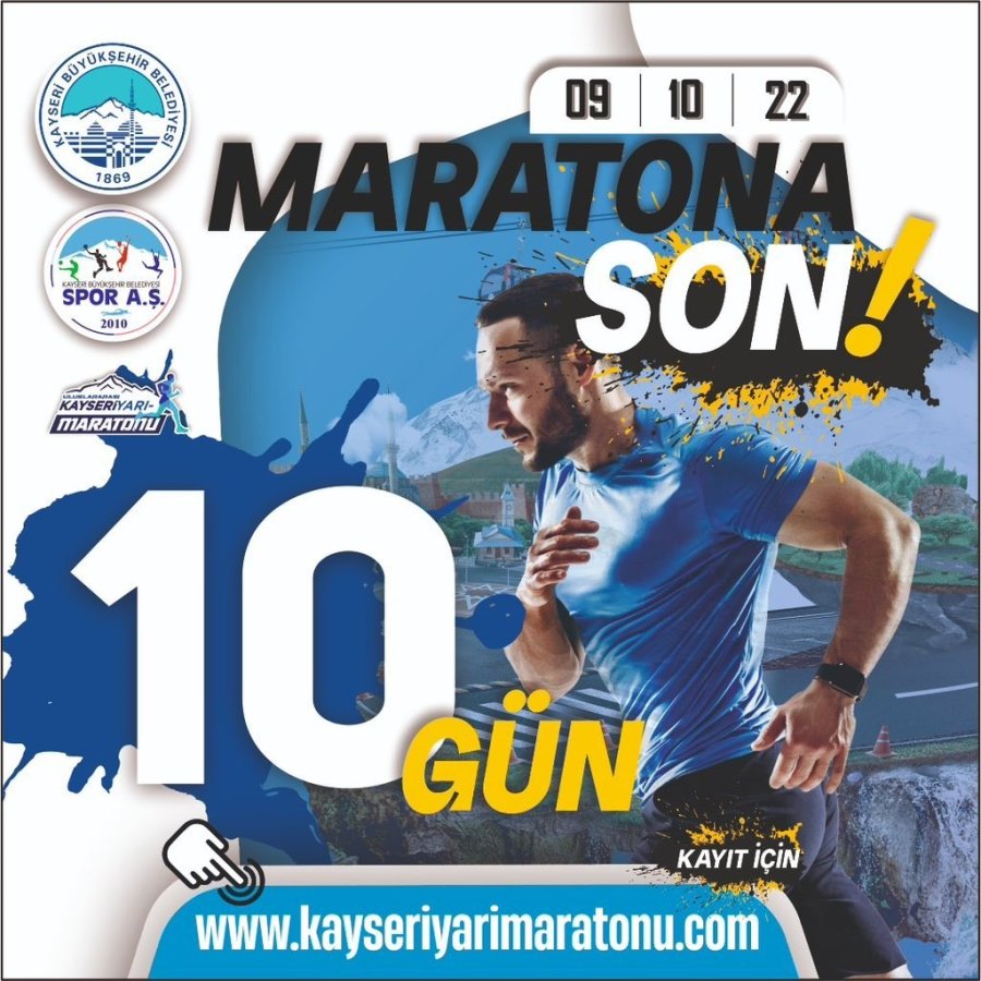 Uluslararası Kayseri Yarı Maratonu’na 15 Ülkeden Sporcu Katılacak