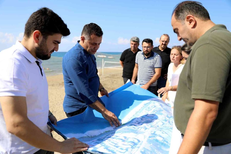 Konaklı-payallar-türkler Sahil Düzenleme Projesi Başladı