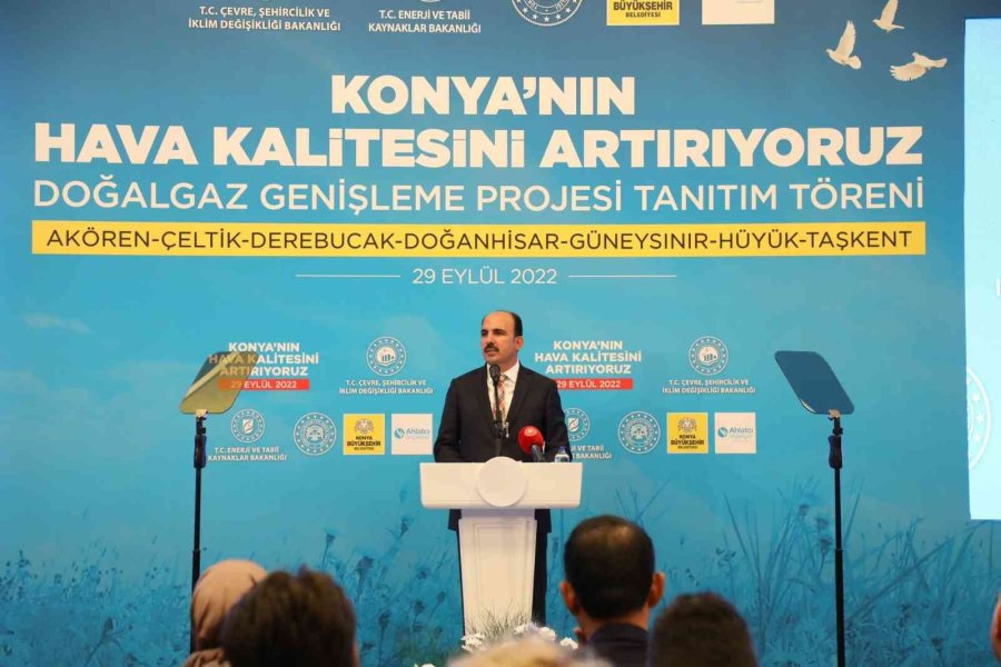 Konya’nın 7 İlçesi Daha 2023’te Doğal Gazla Buluşacak