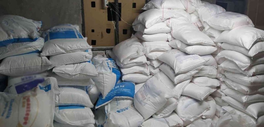 Konya’da Çuvallar Dolusu Sahte Deterjan Ele Geçirildi