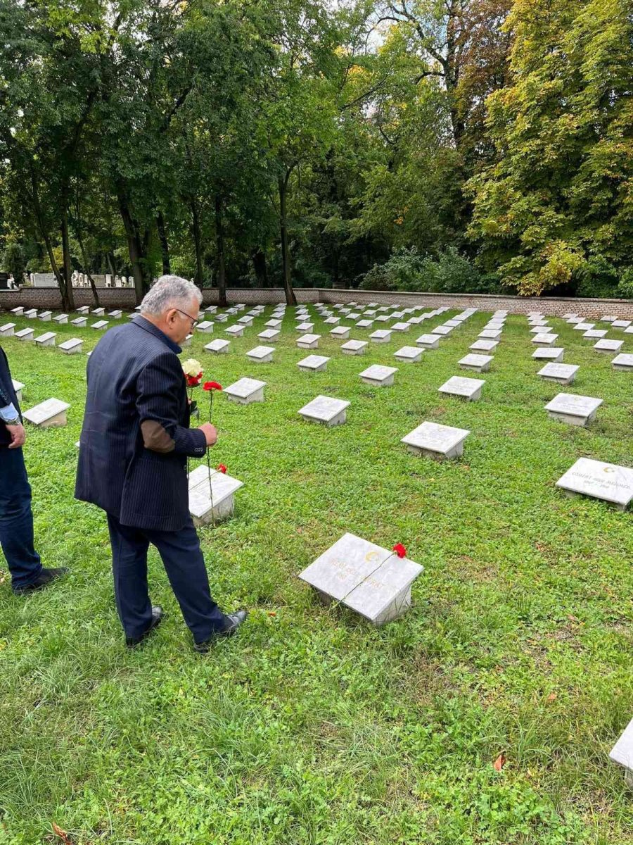 Başkan Büyükkılıç, Galiçya Cephesi Türk Şehitliği’ni Ziyaret Etti, Tbmm Başkan Şentop İle Görüştü