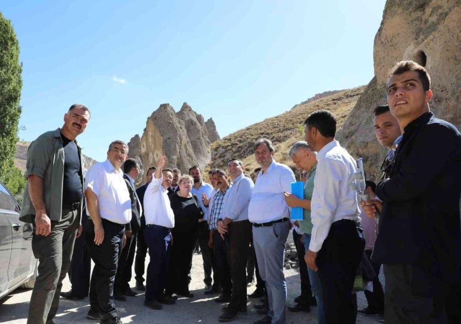 Büyükşehir Ve Valilik İşbirliğiyle Soğanlı Vadisi Kayseri’nin Gözbebeği Olacak