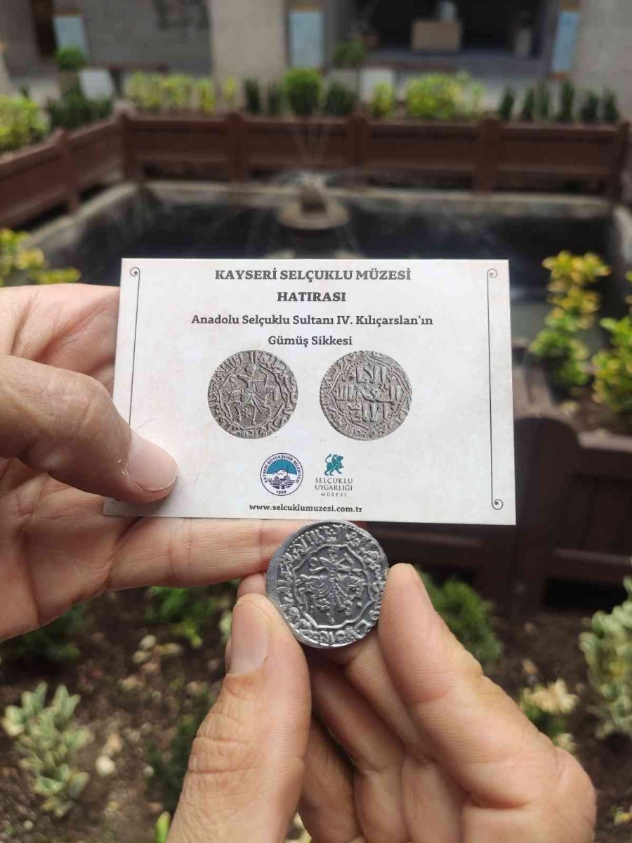 Büyükşehir’in Selçuklu Uygarlığı Müzesi’nden Ziyaretçilerine Hatıra Sikke