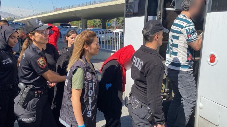 Kayseri’deki ’kökünü Kurutma’ Operasyonunda 10 Tutukla