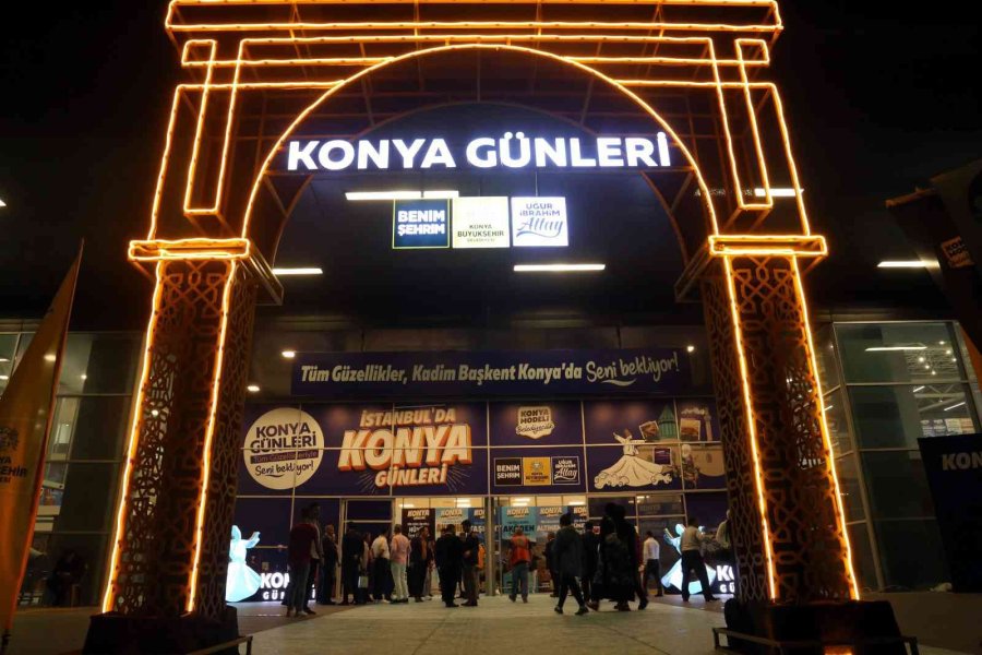 İstanbul’da “konya Günleri” Ziyaretçilerine Kapılarını Açtı